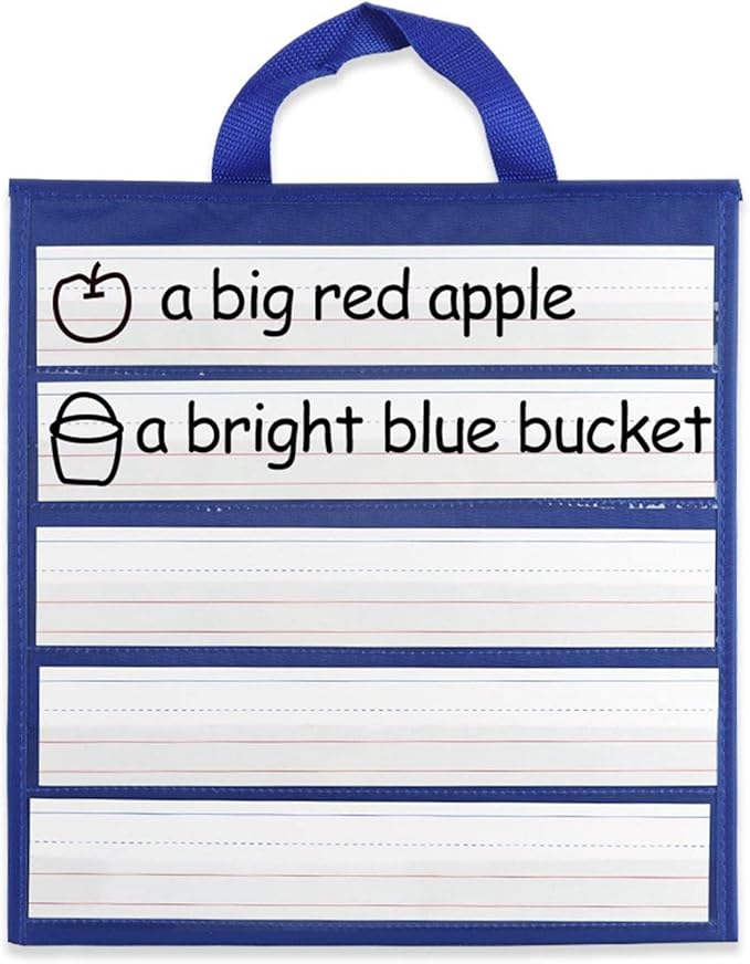 TOOYFUL 20x Daily Schedule Chart Card, Dry Card, Blank Sentence Strips for Teaching Supplies Classroom Learning Material Nursery Room Activity
