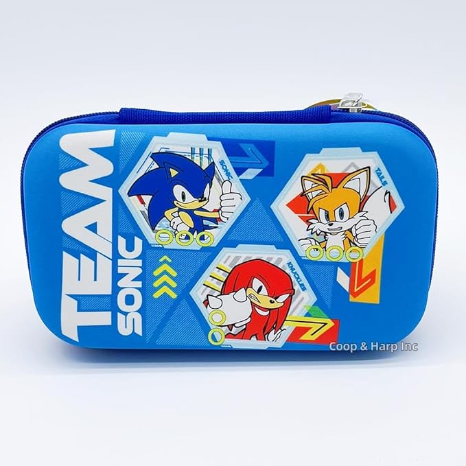Innovative Designs Sonic Molded Pencil Case, Blue