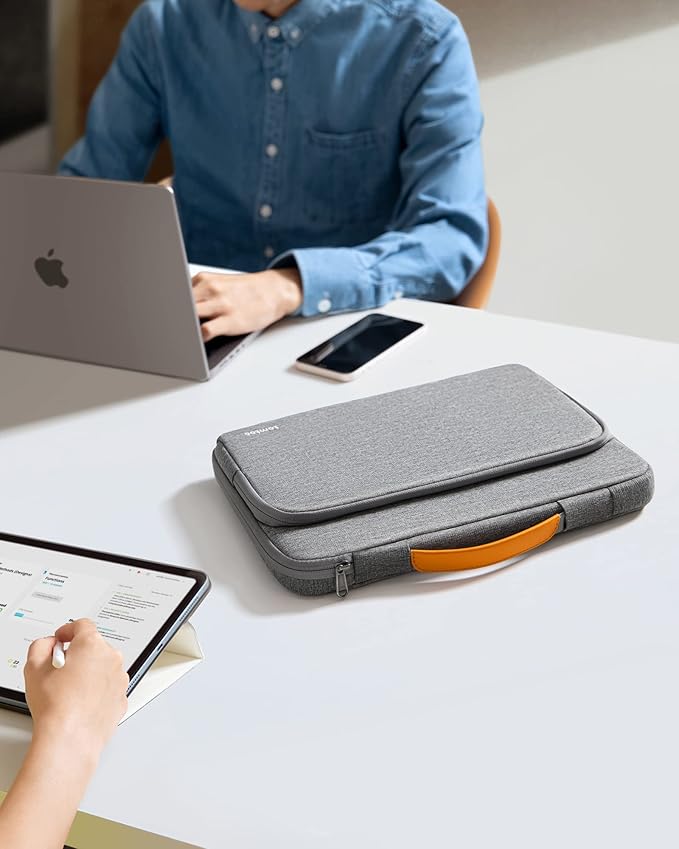 tomtoc 360 Protective Laptop Case for 15-inch New MacBook Air M5/A3448 2026, M4/A3241 M3/A3114 M2/A2941, 15" Microsoft Surface Laptop 7/6, Dell XPS 15 Plus, 15 Inch MacBook Pro, Acer HP Chromebook 14