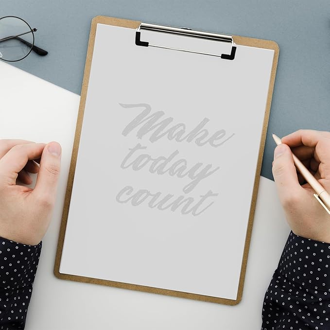 100 Sheets Extra Large Jumbo Transparent Sticky Notes Clear Self Sticky Notes, 2 Pads Notes Waterproof Translucent Paper, Office School Supply(Clear,Letter, 8.5 x 11 Inch)