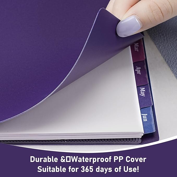 Planner 2026-2027 - Academic Planner from July 2026 - June 2027, 8" x 10", Calendar Planner 2026-2027, Weekly and Monthly Planner Spiral Bound, Flexible Cover, To-Do List, 12 Monthly Tabs