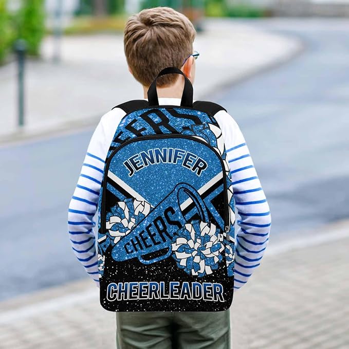 M YESCUSTOM Custom Boys Backpack, Personalized Name School Bookbag for Girls Teen Sport Toddler Backpack Elementary School Bags for Kids Travel Laptop Casual Daypacks