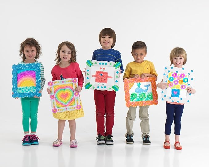 Do A Dot Art! Brilliant Colors 6 Pack Washable Paint Dot Markers Daubers for Children, The Original Dot Art Marker, Made in the USA