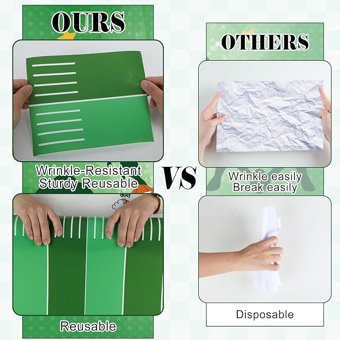 Football Bulletin Board Roll Non-Woven Fabric Poster 15.7" x65.6ft