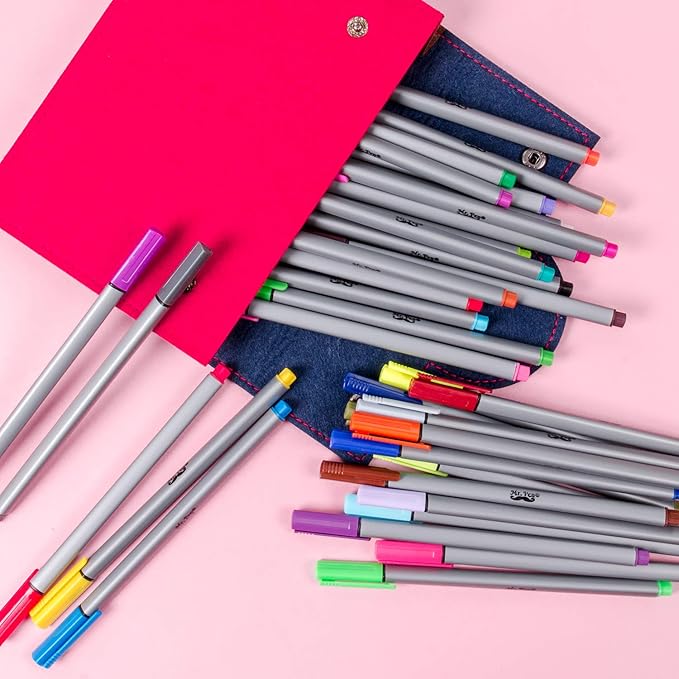 Mr. Pen- Pens, Fineliner Pens, 36 Pack, 0.4 mm, Pens Fine Point, Colored Pens, Journal Pen for School, Home, Office