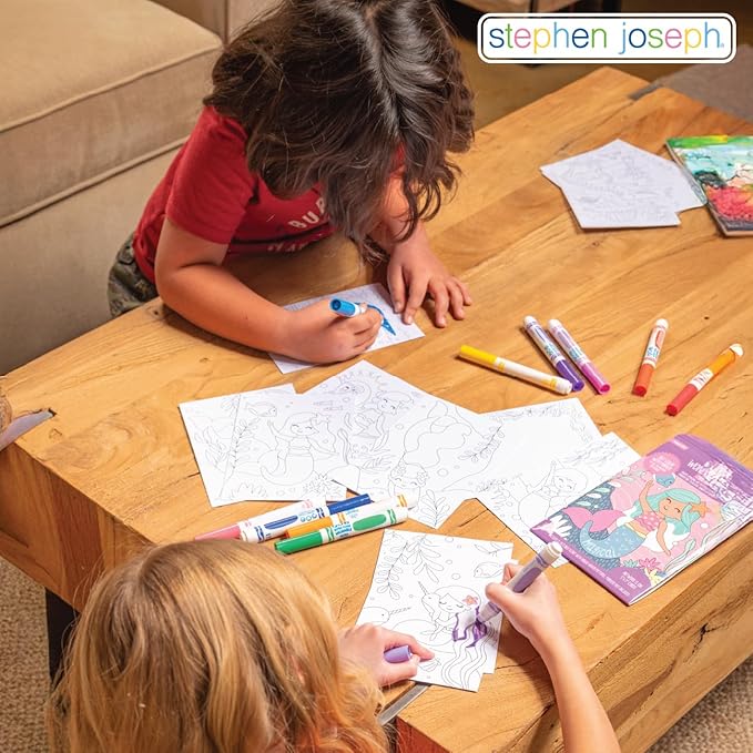 Stephen Joseph, Wonder Ink Toddler Art Set, Mess Free Coloring Pages, Toddler Travel Activity, Fairy Princess