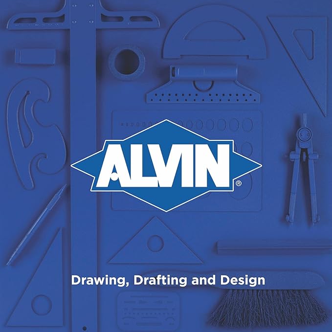 ALVIN - 10 inches Transparent Academic Acrylic Triangle Ruler 45/90 Degrees, Multipurpose Tool for Drafting, Design, and Architecture, Great for Machining and Woodworking
