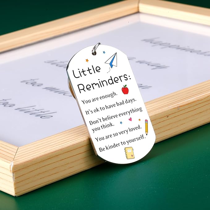 School Supplies for Kids Back to School Supplies for Teen Girls Boys First Day of Schools Gifts for Daughter Son College Dorm Room Essentials for Guys off to College Keychain for Him Her Christmas