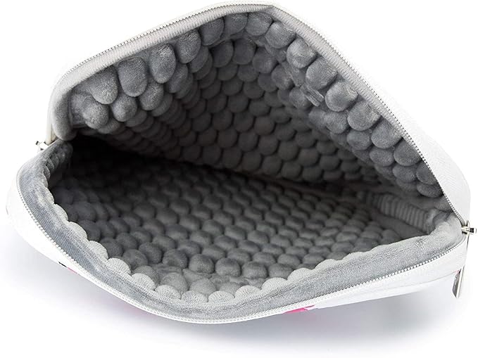 Kinmac 360° Protective Laptop Sleeve Case with Pockets, Color Stripe Pattern, Padded Cover with Handle (15 inch-15.6 inch)