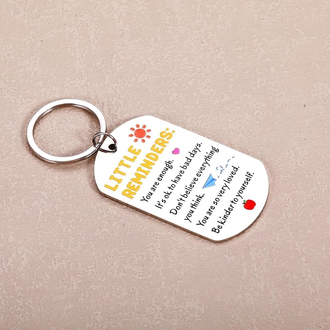 6th Grade School Supplies for Girls Boys, Back to School Gifts Keychain, Kindergarten School Supplies Inspirational Birthday Gift for Teens Son Daughter, Preschool Students Essentials for Him Her
