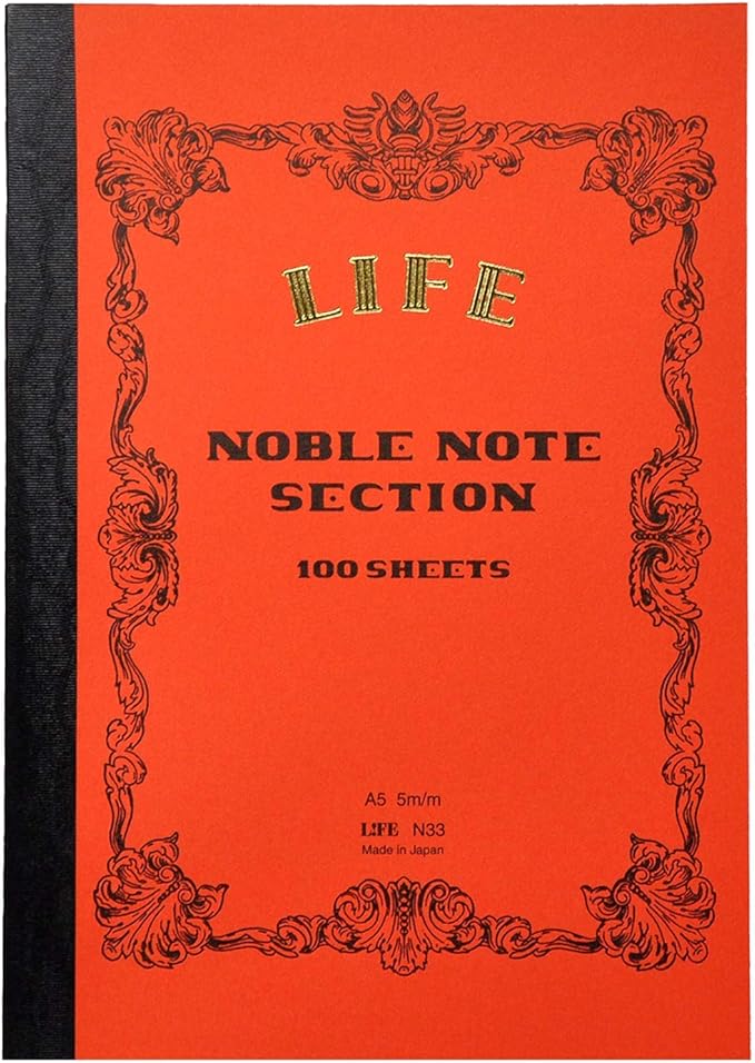 Life Notebook, Noble Notebook, Grid, A5 N33