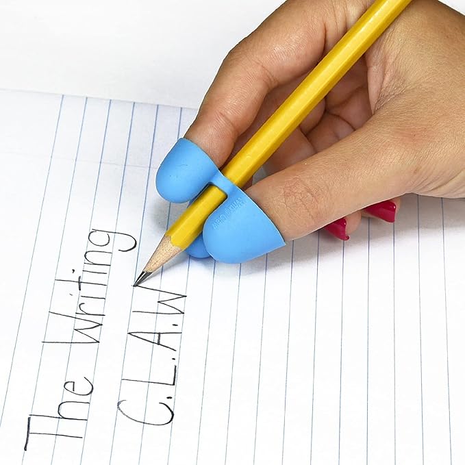The Classics Writing Claw Pencil Grip Medium 12 Pack – Ergonomic Aid for Kids, Pre-K, Special Needs, Fits Pencils, Pens, Utensils, Right or Left Hand, Easy Grip Trainer, Occupational Therapy