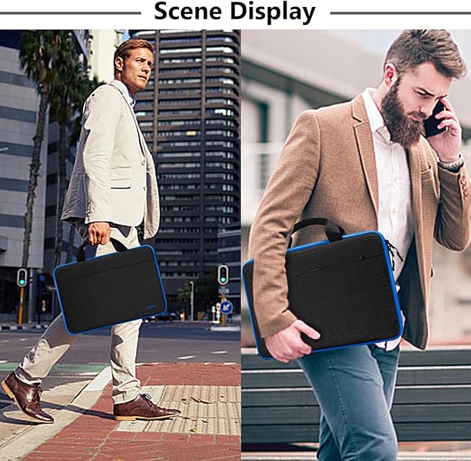 Hseok Laptop Sleeve 13-14 Inch Case Briefcase Compatible with MacBook Neo Pro 14 M5/M4/M3/M2/M1, All Models 13.3 Mac Air/Pro, XPS 13 14, Most Popular 13"-14" Notebooks,B01K02