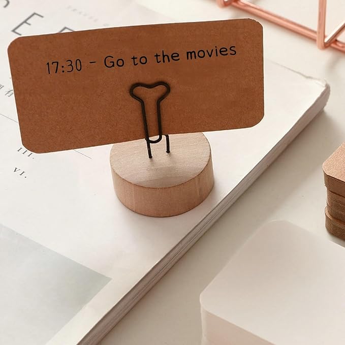Astero Small Blank 3.5x2in Mini Index Cards & Flash Cards Blank Blank Business Cards to Write On Small Note Cards for Greeting Postcards Vocabulary Bookmarks DIY Messages (Brown, 300pcs)