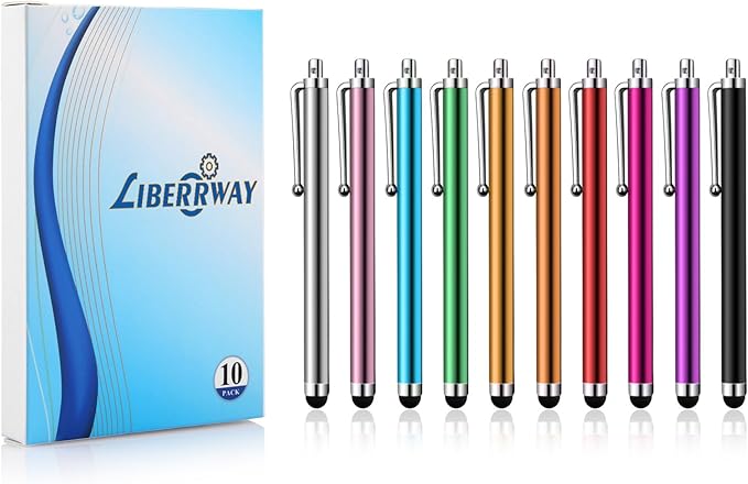 LIBERRWAY Stylus Pen 40 Pack for Universal Touch Screen Capacitive Stylus