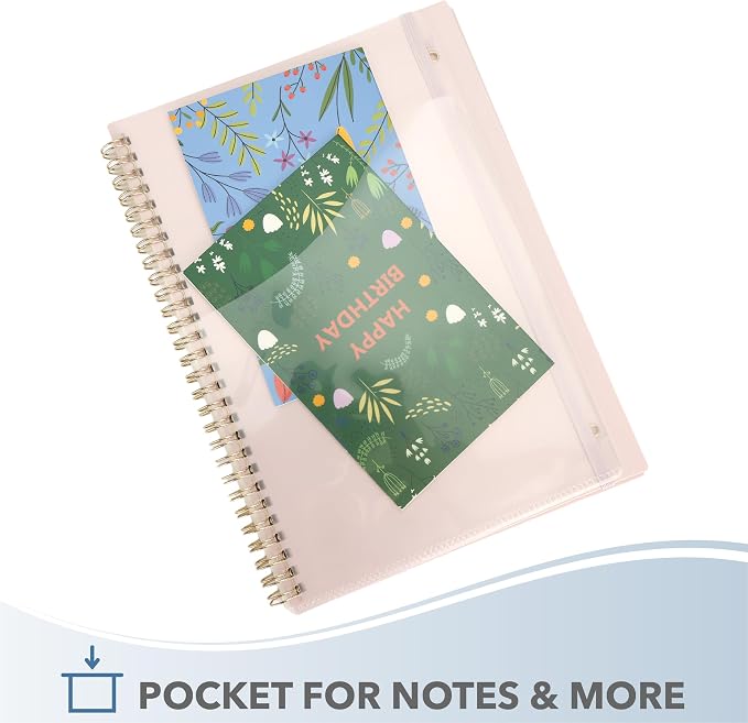Mr. Pen- Dotted Spiral Journal Notebook Set, A5 (5.7"x7.9"), 160 Pages