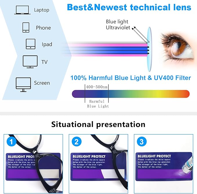 DXYXYO 3 Pack Retro Reading Glasses 1.25 for Women Oversized Cat Eye Blue Light Blocking Readers Magnification Vintange Fashion Cute Computer Eyeglasses