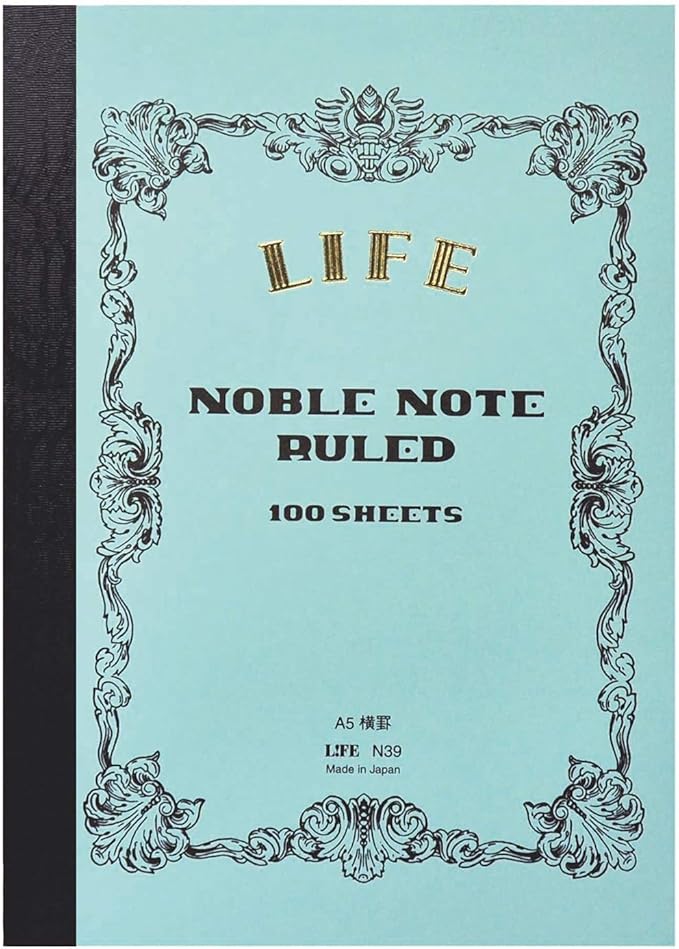Life Notebook, Noble Notebook, Ruled, A5 N39