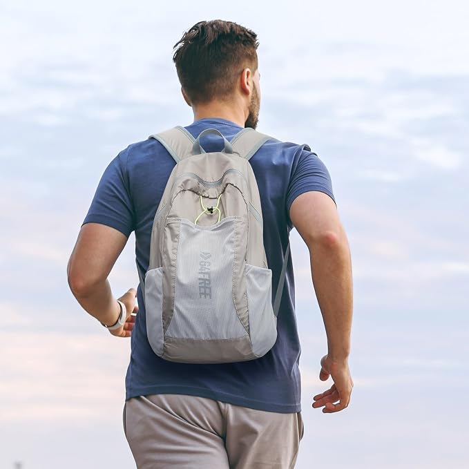 G4Free 24L Lightweight Packable Hiking Backpack Sport Travel Daypack Water Resistant for Women Men | Water Resistant Material, 11.4*7.9*18.5 in, Outdoor Sports, Travel, Hiking, Day trips, Cycling, Daily Use, Foldable Backpack