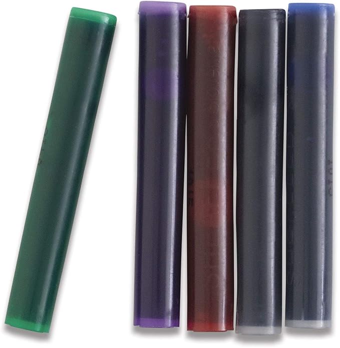 Sheaffer Skrip Fountain Pen Classic Ink Cartridge - Green (five per card)