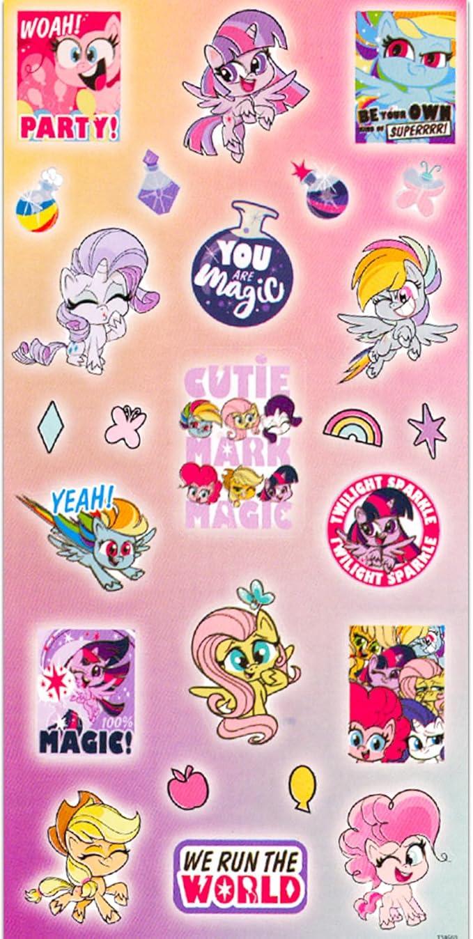 My Little Pony Imagine Ink Coloring Super Set - Bundle of 3 "MLP Mess-Free Coloring Books for Kids |My Little Pony Party Favors and Activities