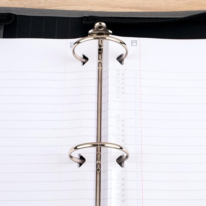 Five Star Loose Leaf Paper + Study App, Wide Ruled Filler Notebook Paper, Reinforced, Fights Ink Bleed, 8" x 10-1/2", 80 Sheets (150002)