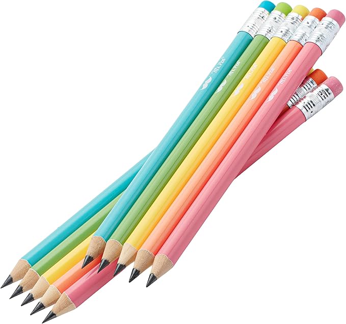 Mr. Pen- Jumbo Pencils, 30 Pack, Colorful Barrels, Smooth Black 2 HB Graphite Cores, Large Preschool Pencils, Smooth Writing Lead for Kindergarten, Kids and School Supplies