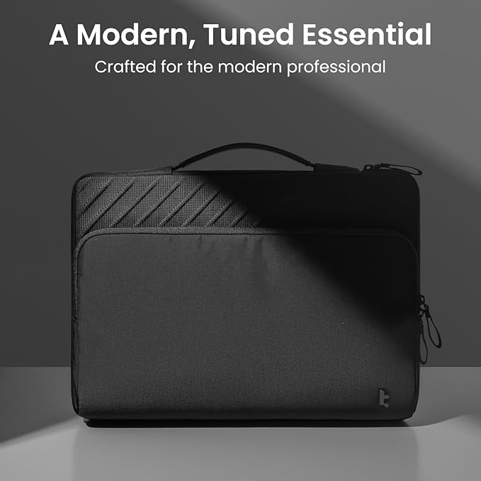 tomtoc 360 Protective Laptop Carrying Case for 13-inch New MacBook Air M5/A3449(2026), M4/A3240, M3/A3113, M2/A2681 M1/A2337, 13“ MacBook Neo/Pro, iPad Pro M5 & iPad Air M4, Water-Resistant Laptop Bag