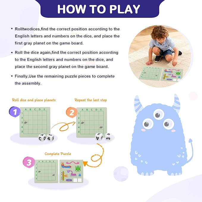 STEM Explorers Brainometry - Brain Games, Brainteaser, Building Logic Toys, Gifts for Boys and Girls, Math Manipulatives-Roll Dice, Race Your Opponent to Fill Grid with Different Shapes!