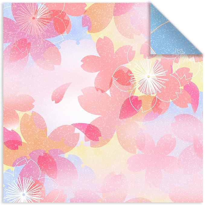 Origami Paper 6x6 Double Sided 50 Sheets 10 Colors origami kit Japanese Chiyo Square Craft Kits Easy Fold Arts Crafts DIY Handwork Chiyo