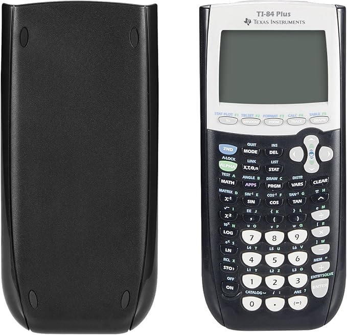 TI Hard Slider Case Back Cover - Compatible with TI-84 Plus, TI-84 Plus C, TI-89 Titanium Graphing Calculator