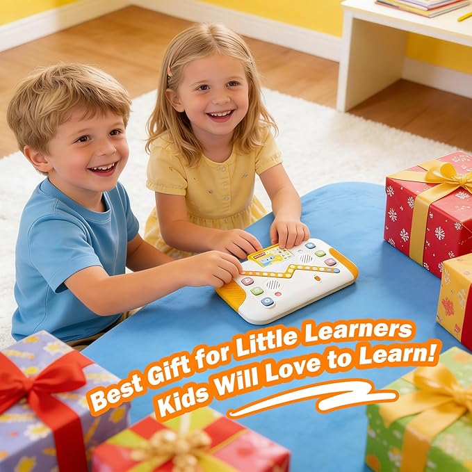 Educational Toys for Kids 3-6 Years Old, Interactive Quiz Battle Game with 800 Questions, 2-Player Learning Toy, Montessori Brain Training, Autism Sensory Speech Therapy Gift for Toddler Boys Girls