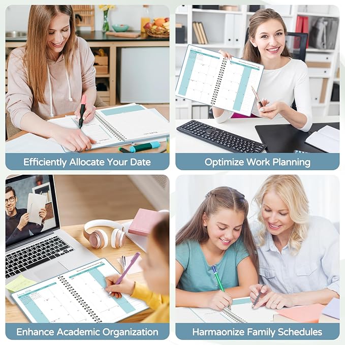 Monthly Planner 2026-2027, 2 Year Calendar 2026-2027 (Jan 2026 - Dec 2027), 7" x 10", 26-27 Monthly Calendar Planner, 24-Month Planning Book for Home School Office Supplies