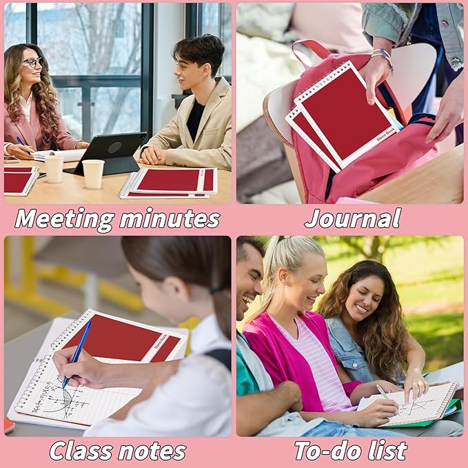 16 Pack Steno Pads 6 x 9 in Top Spiral Notebook Bulk Pack 960 Total Sheets Gregg Rule Steno Note Pads for School Office Home Students Teachers Organized Daily Notes Planners