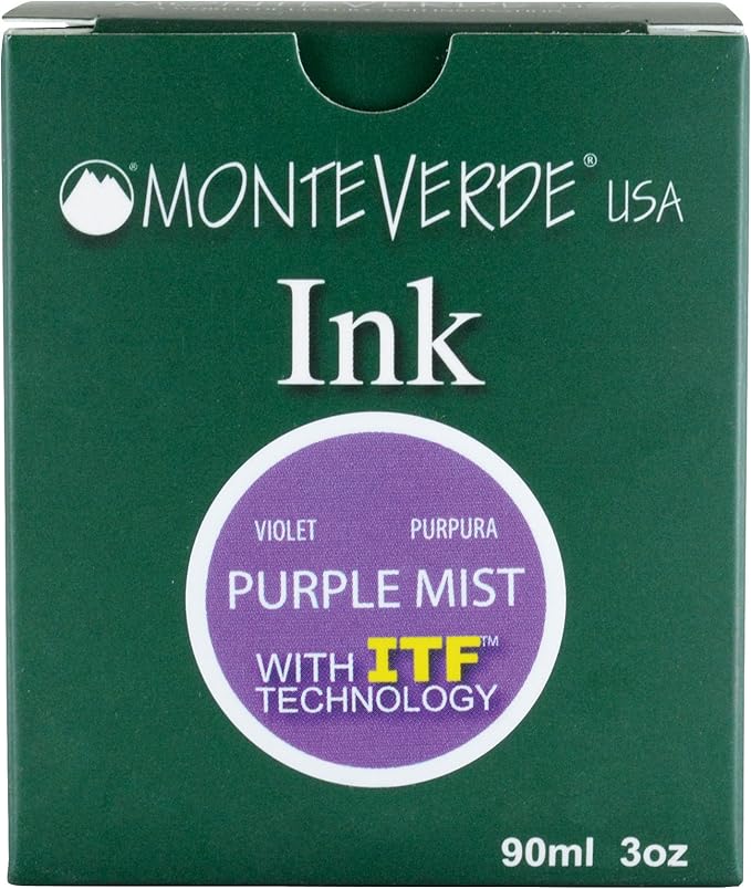 Monteverde USA Ink with ITF Technology, 90 ml Purple Mist (G308PM)