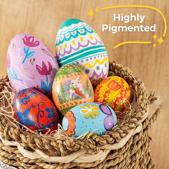 Ohuhu Acrylic Paint Markers Dual Tips: 72 Colors Brush & Dot Paint Pens High Opacity Acrylic Markers Waterproof Lightfast for Rock Painting 3D Prints Egg Wood Glass Ceramic DIY Crafts - Akaka