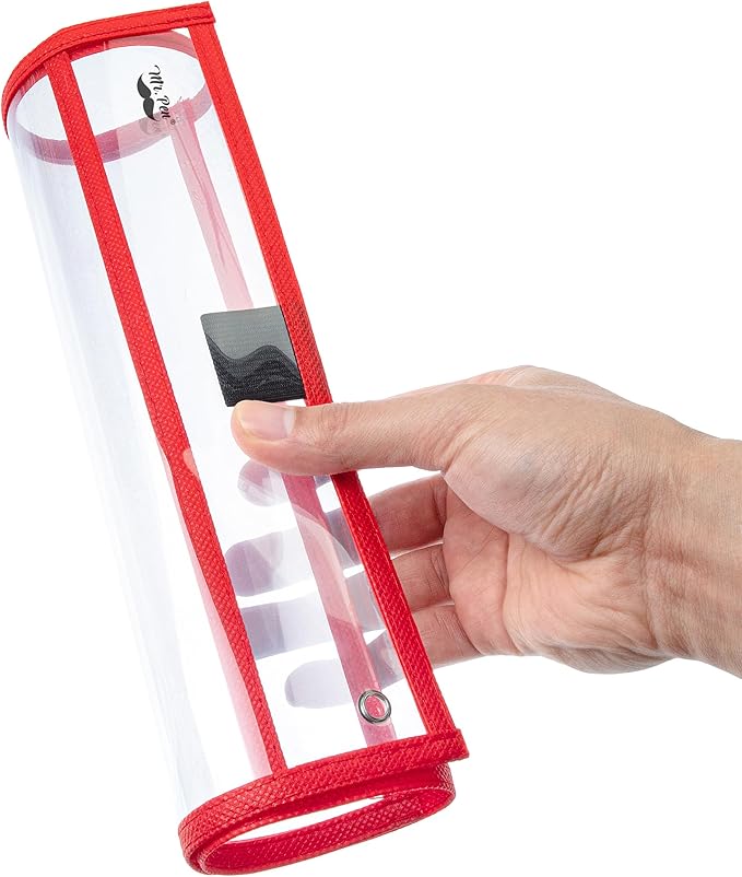 Mr. Pen- Reusable Dry Erase Pocket Sleeves, 10" x 14", 24 Pack, Colorful, Clear Plastic Paper Sleeves, Ticket Holders, Clear Plastic Sheet Protectors, Teacher, School, Classroom Supplies