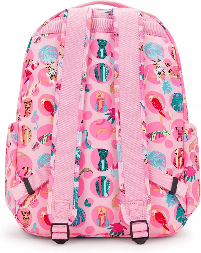 Kipling Women's Seoul 15" Laptop Backpack, Durable, Roomy with Padded Shoulder Straps, Built-In Protective Sleeve