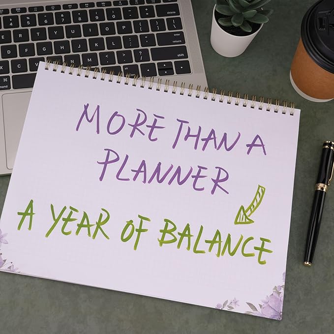 Weekly Planner Notepad 8.5x11 Inches – 52 Weeks Undated Dashboard Desk Pad for To-Do List, Schedule & Notes – Productivity Planner for Work, School, Home & Busy Professionals (Lavender Purple)