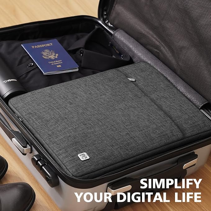 NIDOO Laptop Sleeve 16 inch Computer Carrying Case Cover for 16" Thinkbook 16p/ T16 Gen 3/ E16 Gen 2/ L16 / T16 Gen 3/16" MacBook Pro M4 M3/ Dell 16 Plus HP ASUS Samsung
