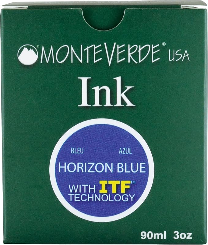 Monteverde USA Ink with ITF Technology, 90 ml Horizon Blue (G308HB)