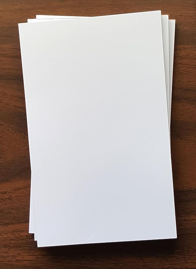 Blank Note Pad, Quantity 3, 50 Sheets, 5” x 8”.