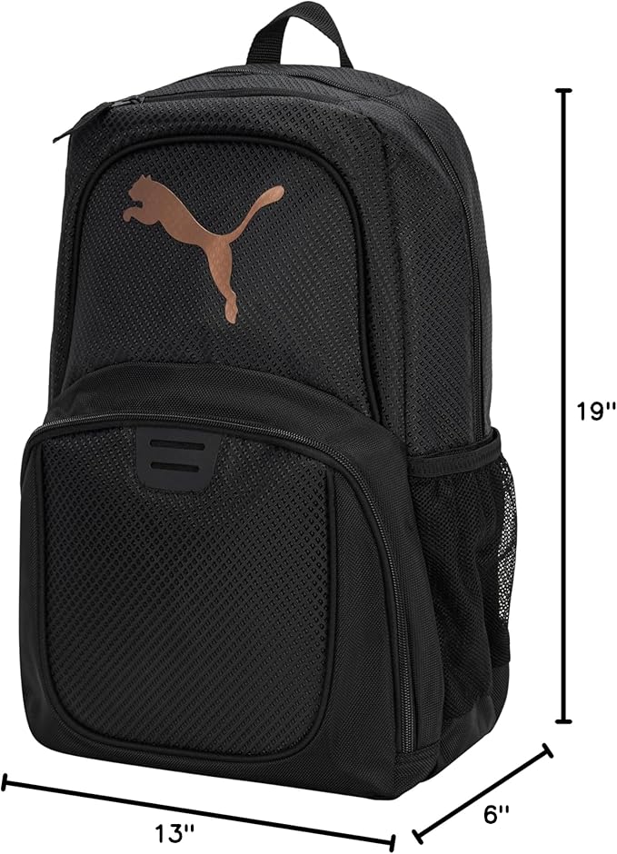 PUMA Evercat Contender Backpack, Black/Rose Gold