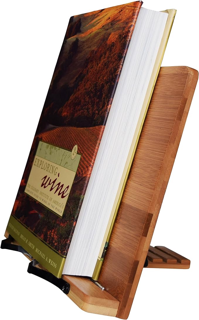 Book Stand Cookbook Holder Book Rest Reading Stands Tablet Holders: The Tool to Enjoy Reading in a Healthy Posture