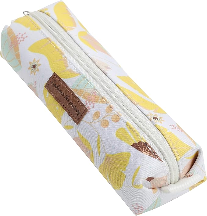 Mr. Pen- Cute Pencil Case Pouch, Multipurpose Canvas Bible Pencil Pouch, Smooth Zipper, Premium Material, Neat Stitches, Ideal for Stationery, Cosmetics, Electronics, School, Office, Travel