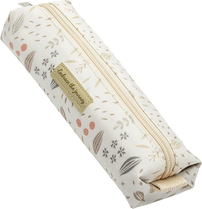 Mr. Pen- Cute Pencil Case Pouch, Boho Design, Multipurpose Canvas Bible Pencil Pouch (Pack of 2)
