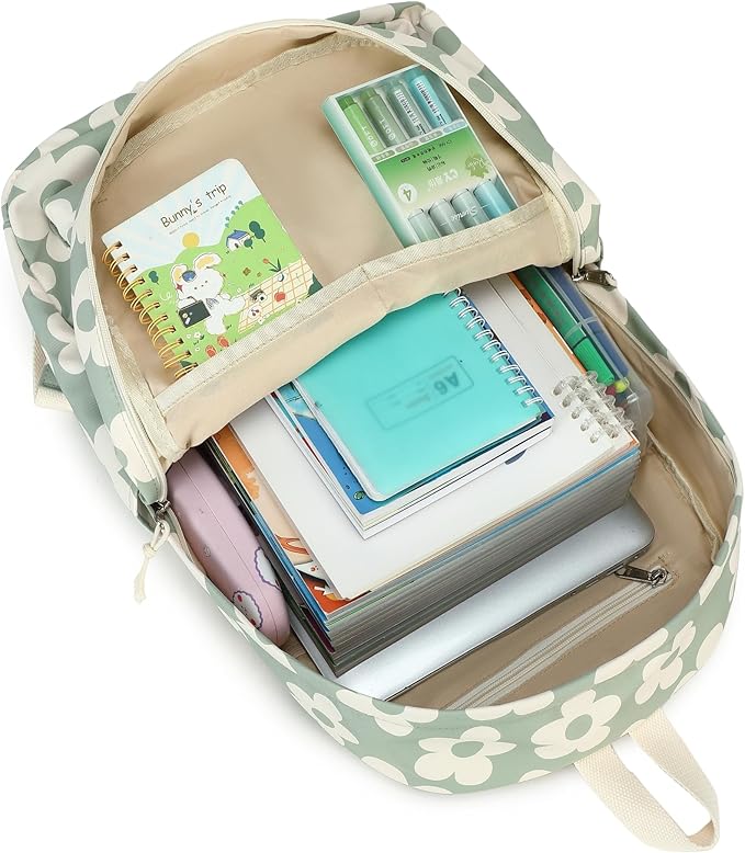 School Backpack for Teen Girls Women Laptop Backpack College Bookbags Middle School Travel Work Commuter Back Pack