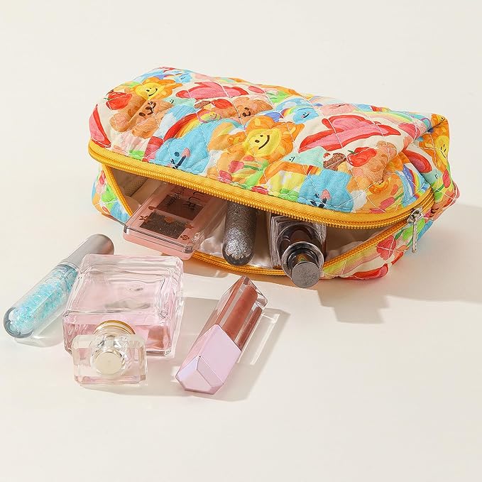 Pencil Case Pen Case Office College School Storage Bag Pouch Holder Box Organizer Makeup Pouch Cosmetic Bag Aesthetic Cute Pencil Case for Girls Boys Kids (G)