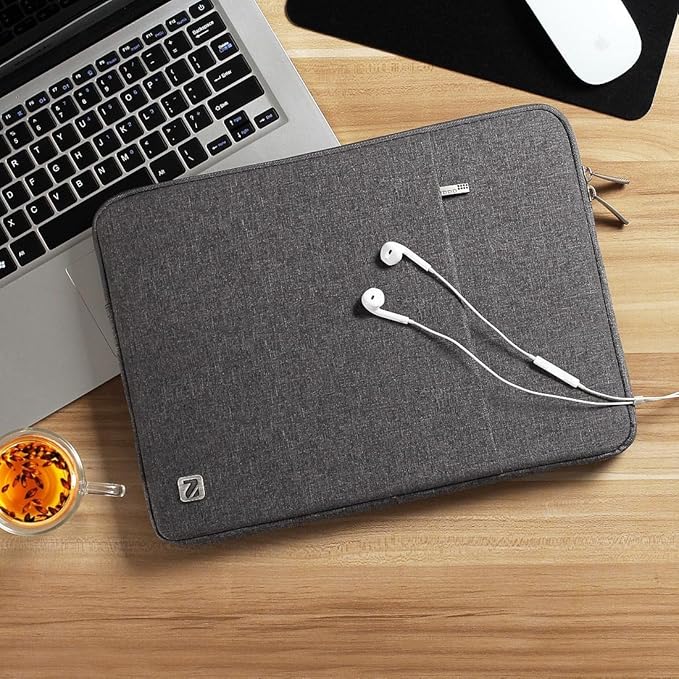 NIDOO 13 inch 14 Inch Laptop Sleeve Case Water Resistant Carrying Bag for 14" MacBook Pro M4 M3 M2 M1 / 13.5" Surface Laptop 5 6/14" ThinkPad X1 Carbon Yoga 7i / 14" Swift GO 14 / Asus ZenBook 14