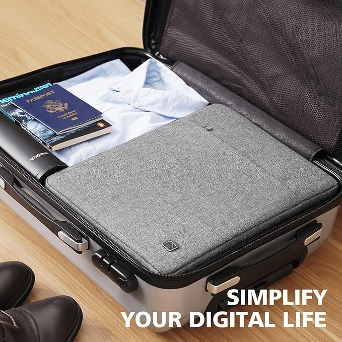 NIDOO Laptop Sleeve 16 inch Computer Carrying Case Cover for 16" Thinkbook 16p/ T16 Gen 3/ E16 Gen 2/ L16 / T16 Gen 3/16" MacBook Pro M4 M3/ Dell 16 Plus HP ASUS Samsung